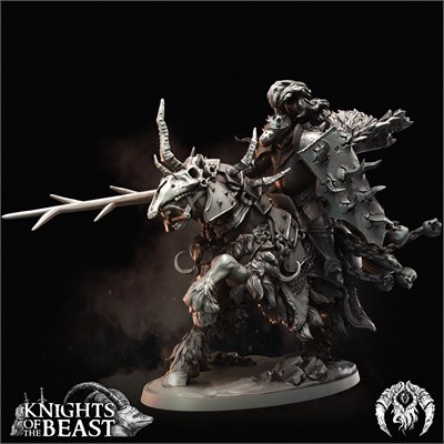 Knights of the Beast - Beastsworn Marauders Standard Kit 2249 - фото 18763