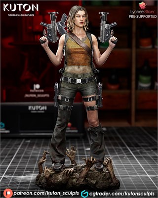 Alice - Resident Evil (115/174 мм) 2172 - фото 16144