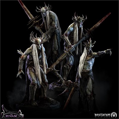 The Remade - Part I - Dark Elf Warriors MF01-BM16-04 - фото 20868