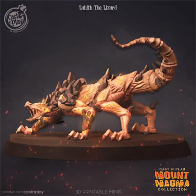 Mount Magma - Volcano Heroes - Lahith The Lizard MF03-C&P03-06 - фото 21137