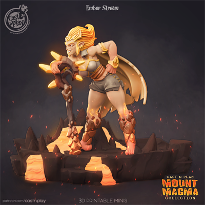 Mount Magma - Volcano Heroes - Ember Stream MF03-C&P03-07 - фото 21157