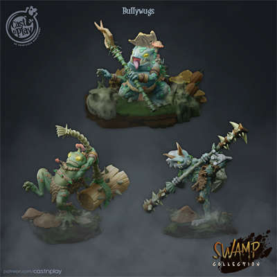 Swamp Heroes - Bullywugs MF03-C&P04-01-02 - фото 21311