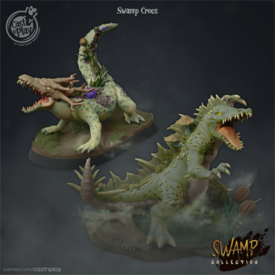 Swamp Heroes - Crocodiles MF03-C&P04-01-03 - фото 21328