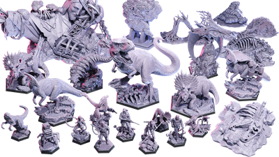 Dino Doomsday - The Dinosaurs - Dino Rounded Base SF03-LS02-06 - фото 21720
