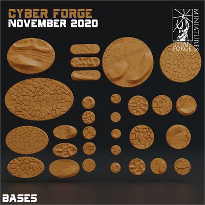 Cyber Forge - NOVEMBER 2020 - Bases SF05-TF01-02-05 - фото 21812