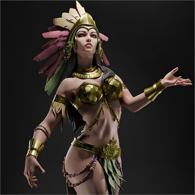 Aztec Goddess AF01-CA3DS01-31 - фото 22756