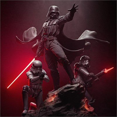 Darth Vader Diorama AF01-CA3DS01-35 - фото 22815
