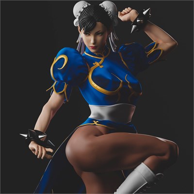 Chun-Li - Street Fighter (18+) MOV11-ABE10 - фото 24580