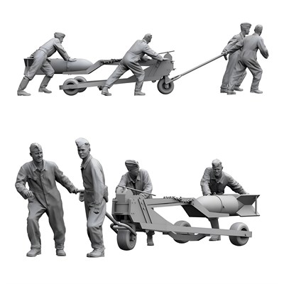 Luftwaffe Bombenpersonal 1940 MIL01-FA03 - фото 24880