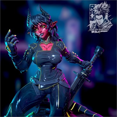 Cyber-Lynn Pin-Up SF14-RA01