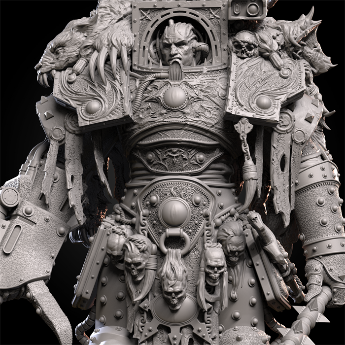 Horus Lupercal (Barbarian) WH02-AK01 - фото 8563