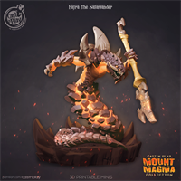 Mount Magma - Volcano Heroes - Fajra The Salamander MF03-C&P03-01-01