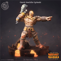 Mount Magma - Volcano Heroes - Gharoth Smartkiller Ogolanathi MF03-C&P03-01-03