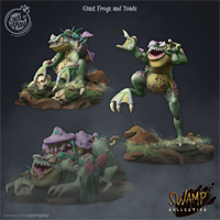 Swamp Heroes - Giant Toads MF03-C&P04-01-04