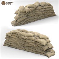 Sandbag Wall V2 - 1:35 MIL01-SUP07