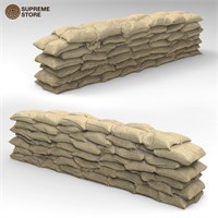 Sandbag Wall Long V1 - 1:35 MIL01-SUP08