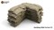Sandbag Wall Corner V1 - 1:35 MIL01-SUP02
