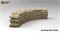 Sandbag Wall Radial - 1:35 MIL01-SUP05
